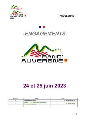 Modalités d’engagement