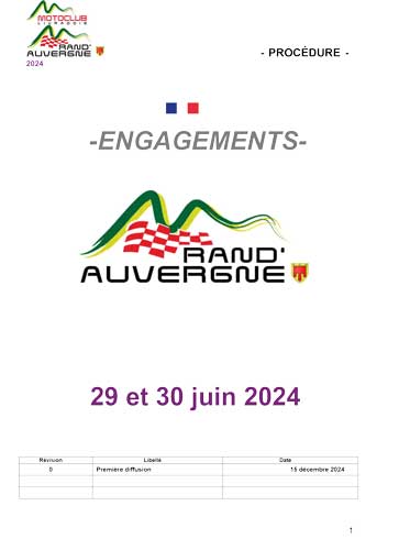 Modalités d’engagement